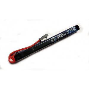 АКБ BlueMAX 11.1V LiPo 1000mAh 20C AK Thin Stick 14.5x15x169mm труба приклада, цевье, приклад